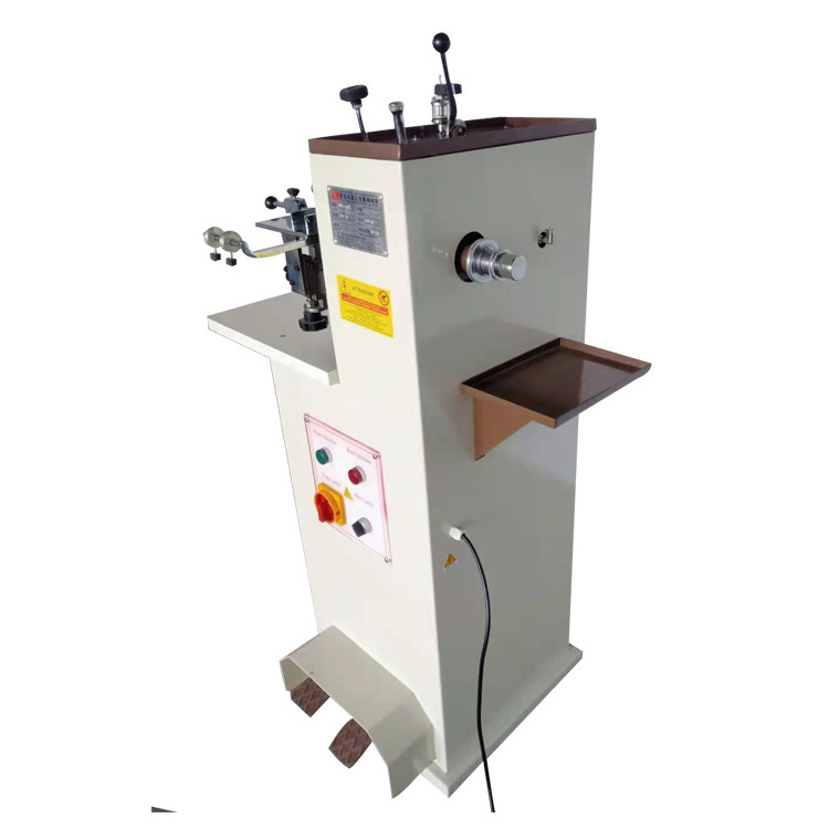 Leather  Belt Production Machinery 2 in 1 Laminating and edges cutting trimming machine