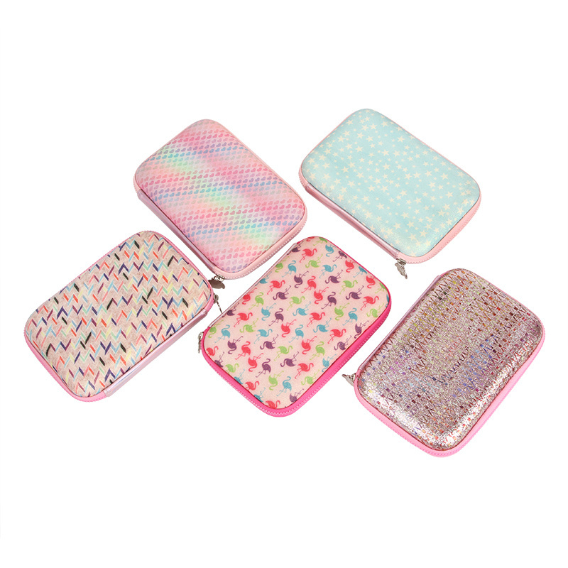 New Design Large Capacity EVA Cute Pencil Box with Zipper for Kids School Gift hard shell pencil case