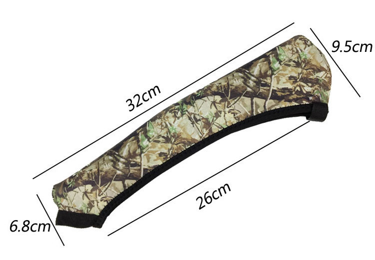 Custom neoprene scope cover  Tactical mirror camouflage protective cover