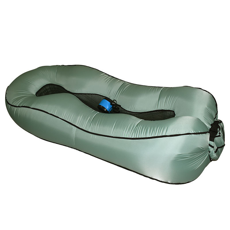 Customized camping inflatable sofa Summer Portable Beach Inflatable Lounger Sofa Bed Air Couch Camping For Outdoor