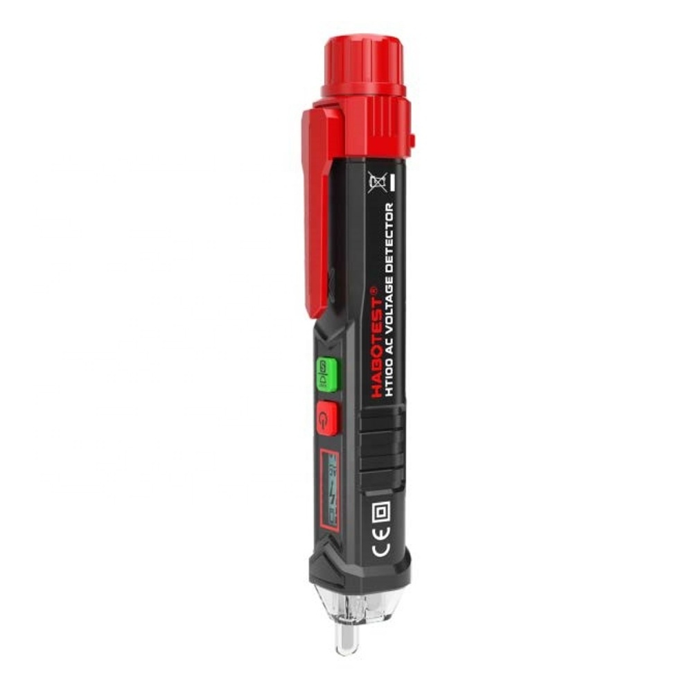 Automatic and dual range voltage detector tester Non-contact Voltage Tester with LED Flashlight