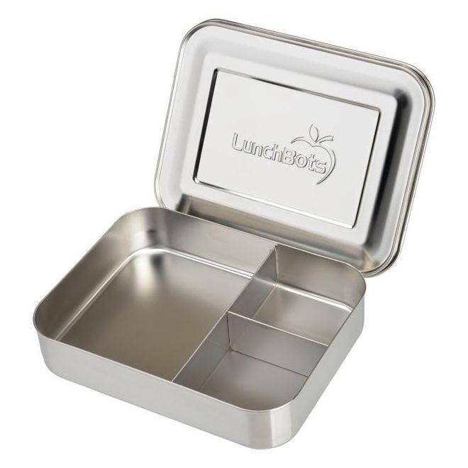 Food grade metal bento lunch box kids leakproof bento lunch box stainless steel with compartment stainless steel lunch box