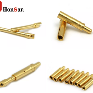 Customized Gold Plated High Precision PCB Brass Wiring Connector Female Copper spring pogo Pin