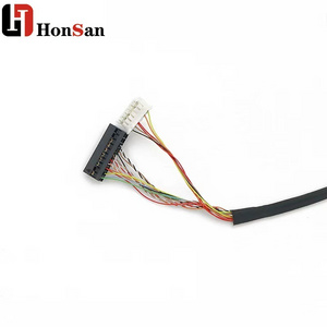 Factory OEM/ODM Custom  Custom LCD Screen Cable IPEX Display Cable Assembly Any Connector I-Pex AMP Hi-rose J/ST Molx LVDS Cable