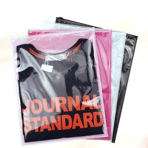 Fashioned Garment Zipper Bag Custom Packaging Bag For Hoodies Zip Lock Bag With Logo For Clothing