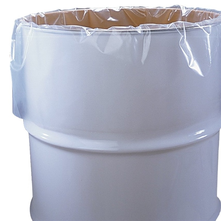 55 Gallon 200 Liter LDPE Transparent Round Bottom Plastic Drum Liners Bags