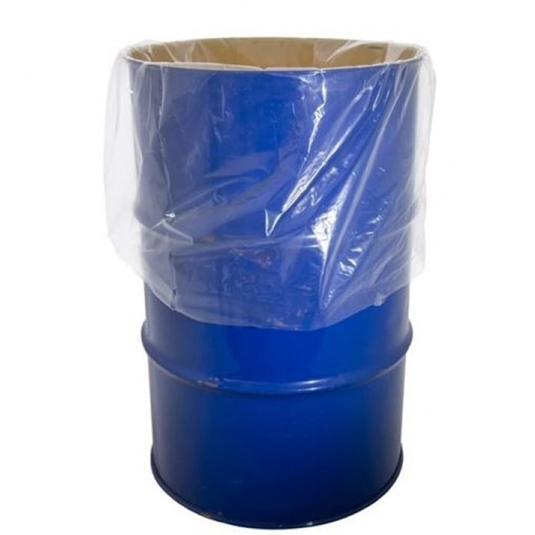 55 Gallon 200 Liter LDPE Transparent Round Bottom Plastic Drum Liners Bags