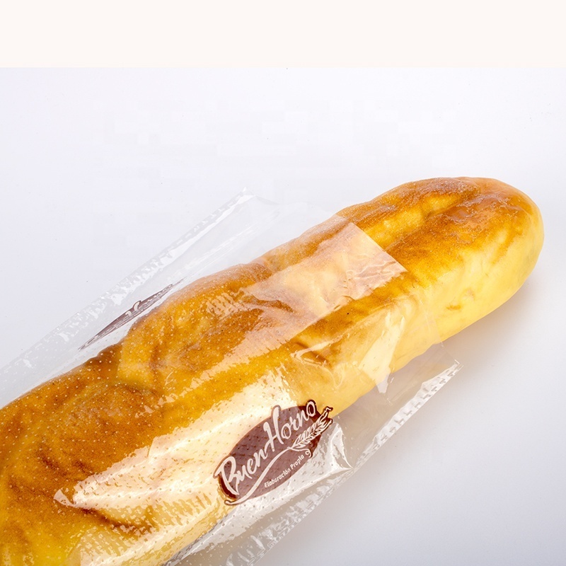 Breathable OPP CPP  bread plastic micro perforated plastic bag