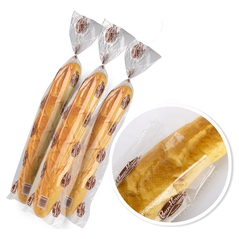 Breathable OPP CPP  bread plastic micro perforated plastic bag