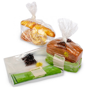 CPP vegetable packaging  micro perforated plastic bags with self adhesive bag tape