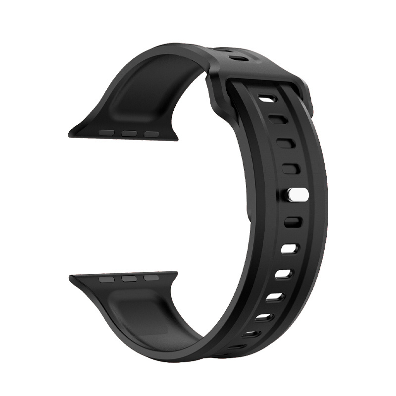 Wholesale FKM Rubber Strap Smartwatch Belt Fluoroelastomer Lightweight Comfort Watch Band For Smart Watch Ultra 8 49mm Bands