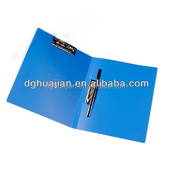 Custom Logo Long Metal Clip File PP Eco Friendly Material from Dongguan Manufacture