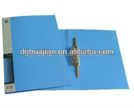 Custom Logo Long Metal Clip File PP Eco Friendly Material from Dongguan Manufacture