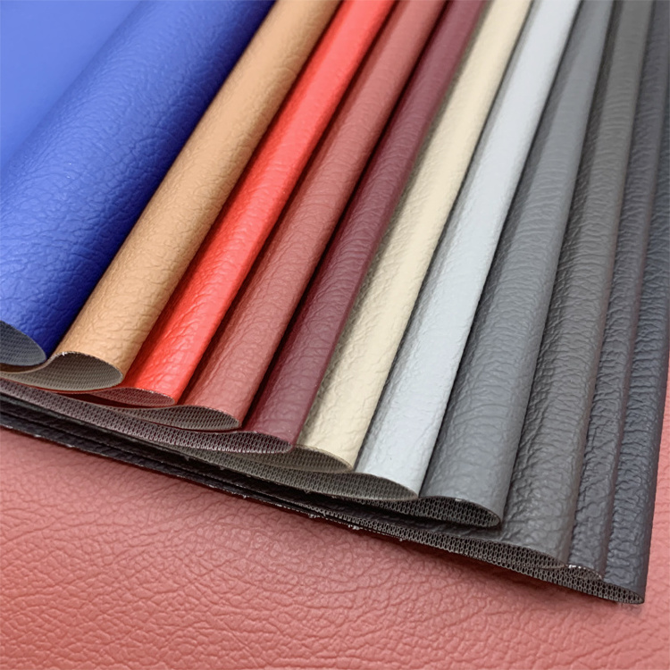 Manufacture Good Price Luxury Vegan Embossed Fake Leather Waterproof Abrasion Resistant PVC Artificial Leather For Furniture