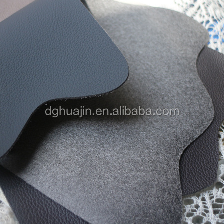 Customized High Quality Low Price Solid Color Resistant Untearable PVC Microfiber Leather for Car Seat Cover Manufacturer