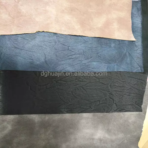 Wholesale Quality products eco friendly fashion Waterproof 100% pu pvc embossed synthetic leather material for making bags