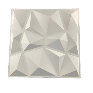 500x500mm modern interior waterproof decorative 3D PVC wall panels