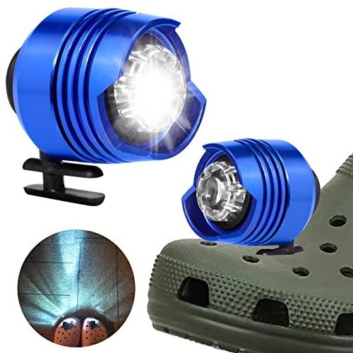 Wholesale Headlights For Hole Shoes LED Light For Waterproof Shoes high-quality headlights for croc LED night safe lighter