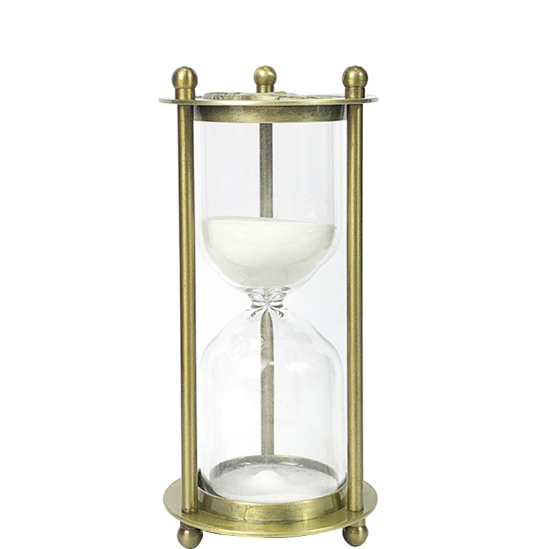 High Quality 30 Mins Long Sand Timer 60 Minute Empty Hourglass Unity Sand Ceremony Sets Hour Glass For Weddings