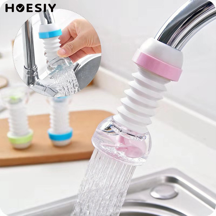 Plastic 360 Degree Adjustable Kitchen Graget Watersaver Water Filter Tap Extension Head Faucet Mount Filter Water Faucet Filter