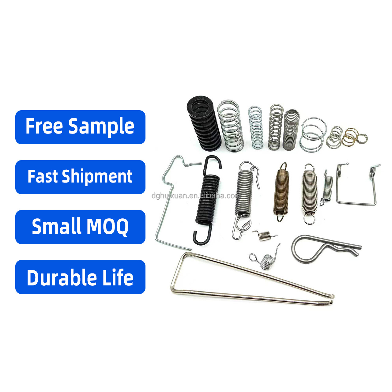 Custom Nitinol Stainless Steel Soft Touch Stems Shock Absorber Spring Manufacturer Coil Spring Compression Spring