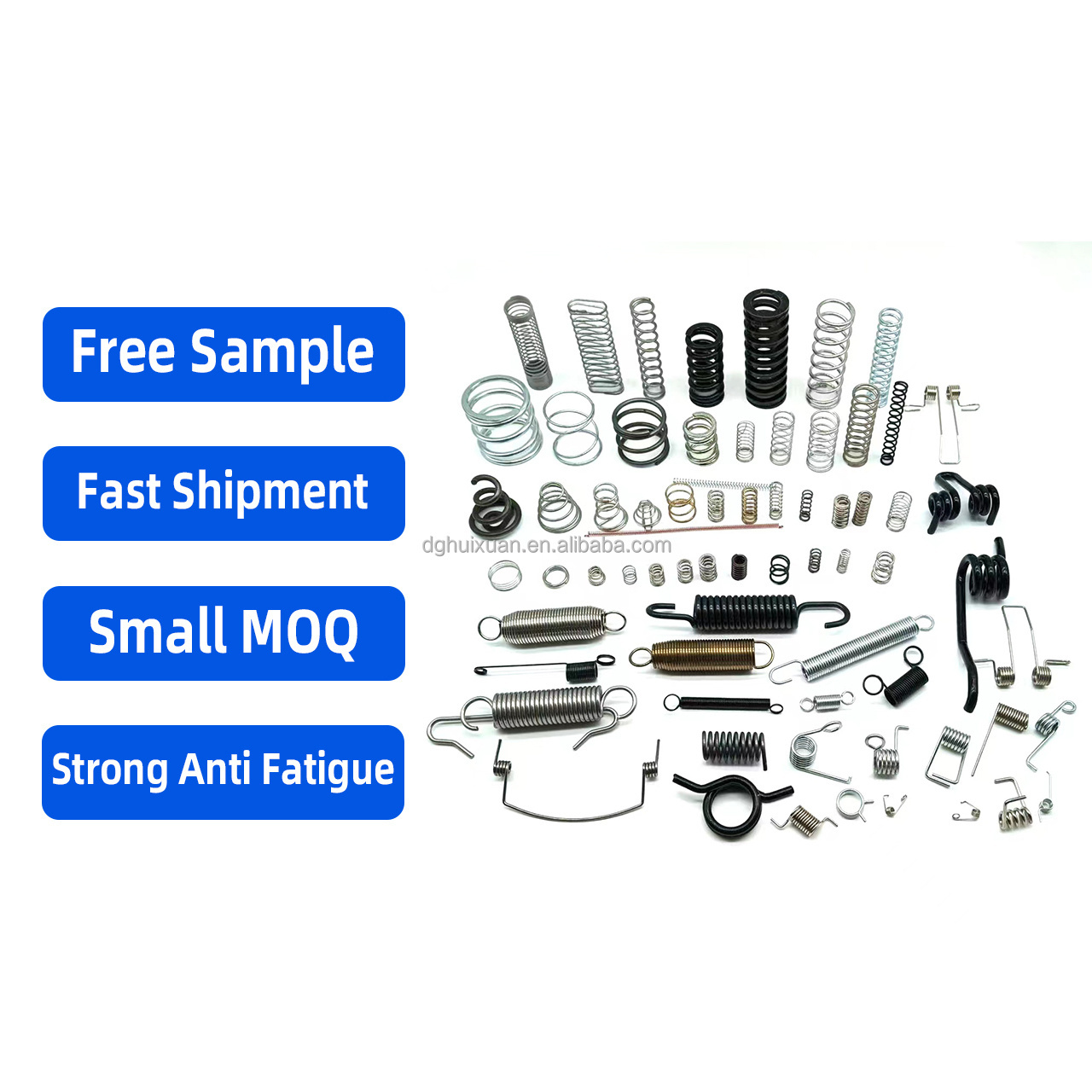 Dongguang Compression Springs Manufacturer Square Door Lock Torsion Tension Memory Alloy Nitinol Steel Wire Forming Springs