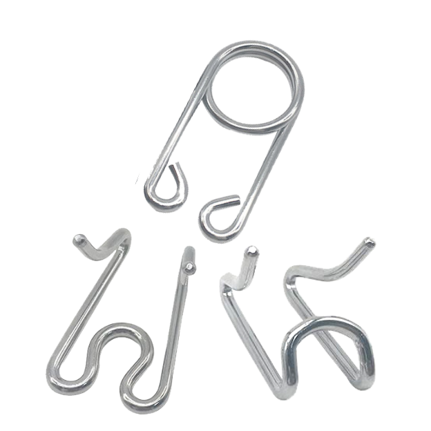 Factory Wholesale Metal Steel Snap Clip Hook Spring Gate Clasp Buckle Dog Spring Hook for Keychain Handbag Pet Leash