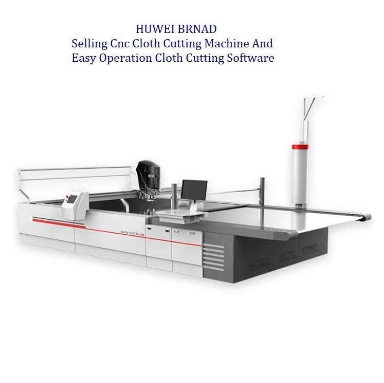 automatic spread and cutting textile machine multi-layers fabric cutting computer control fabric cutting machine