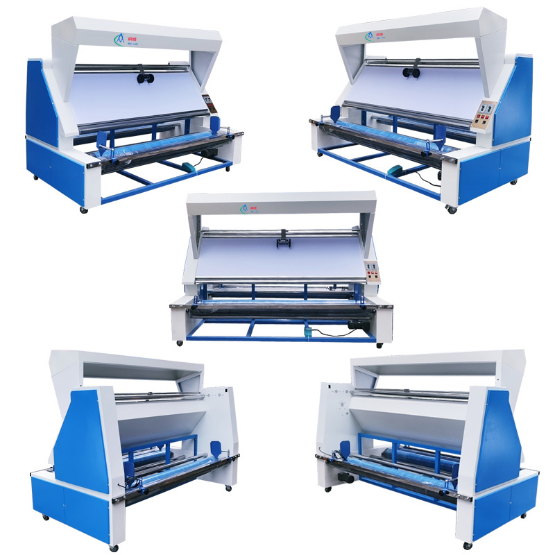 Multifunction 2300 mm 1250 mm 1800 mm Fabric Inspection Folding Machine Fabric checking folding  Machine