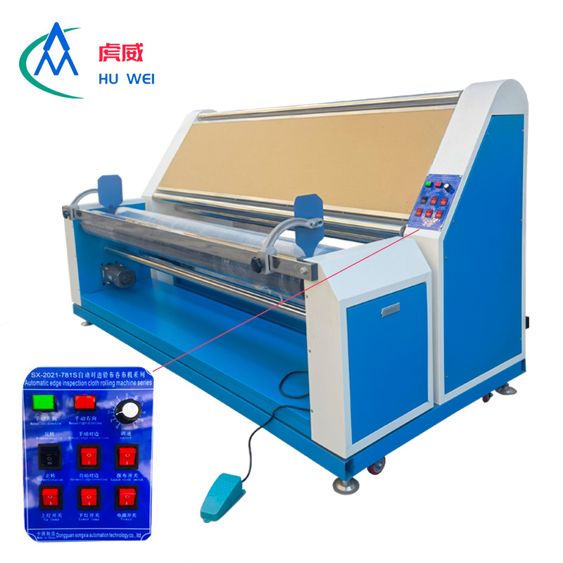 Fabric Inspection Rolling Machine Textile Inspection Machine Fabric garment  cloth