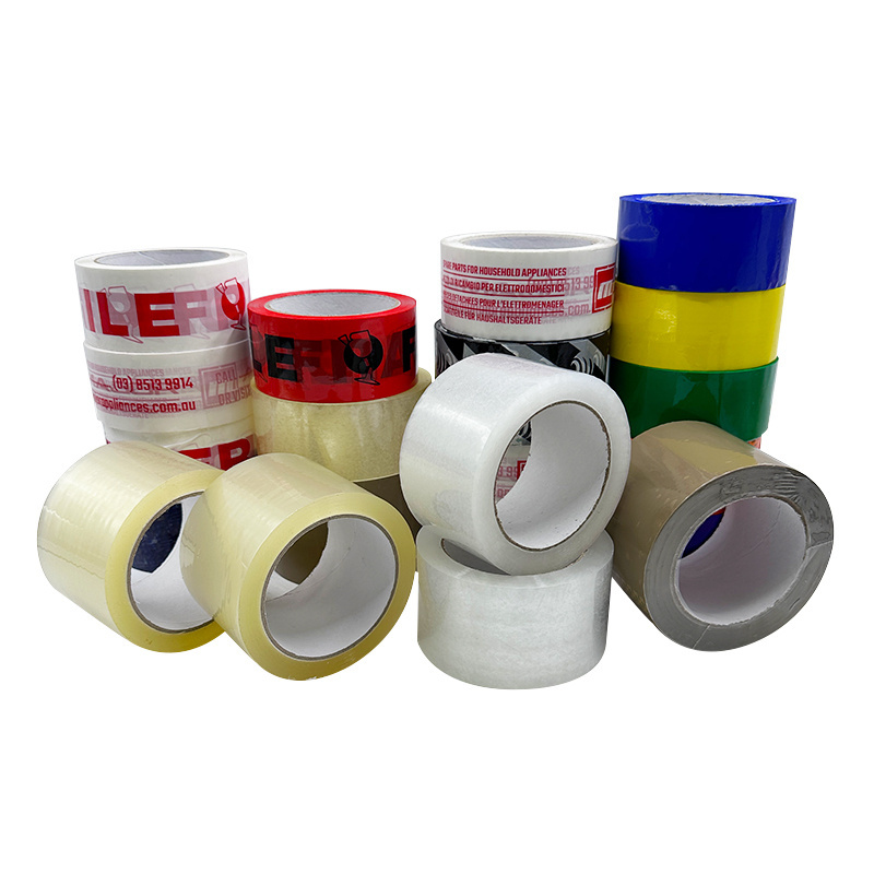 Wholesale price customised manufacturer golden supplier bop packing tape film hot selling competitive price packing tape 200m