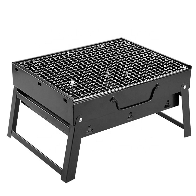 Hot Sale Collapsible Heating Resistant Detachable Grilling Portable Barbecue Stainless Steel Charcoal Bbq Grill