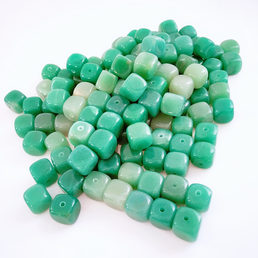 Huiying Natural Green Aventurine Incense Holder Home Furnishing Creative Craft Decoration