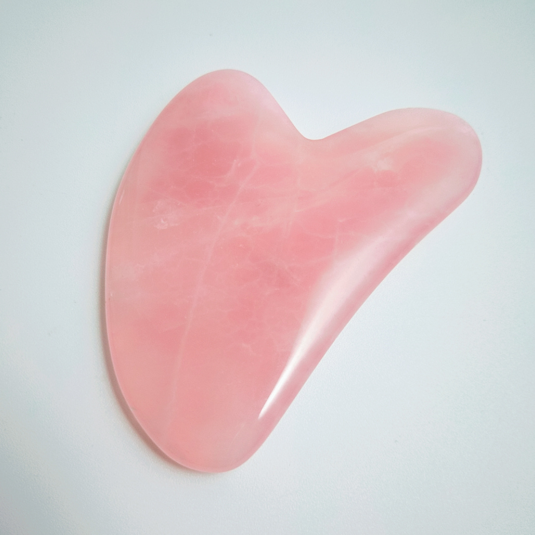 HY Crafts Hot Sell Rose Quartz Guasha Facial Guasha Face Thin Body Gua Sha Board Massager Tool for new sale