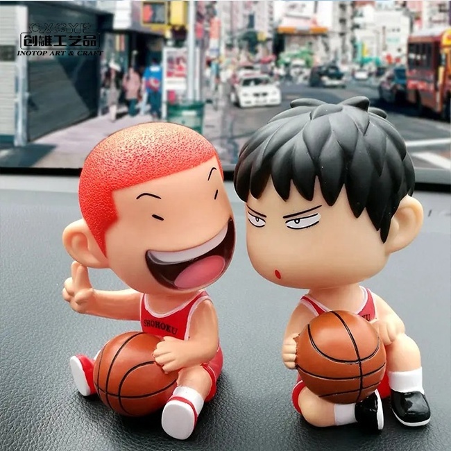 Custom OEM head shaking nodding anime action figurines dolls for decoration gifts tourist souvenir vehicle  accessories ornament