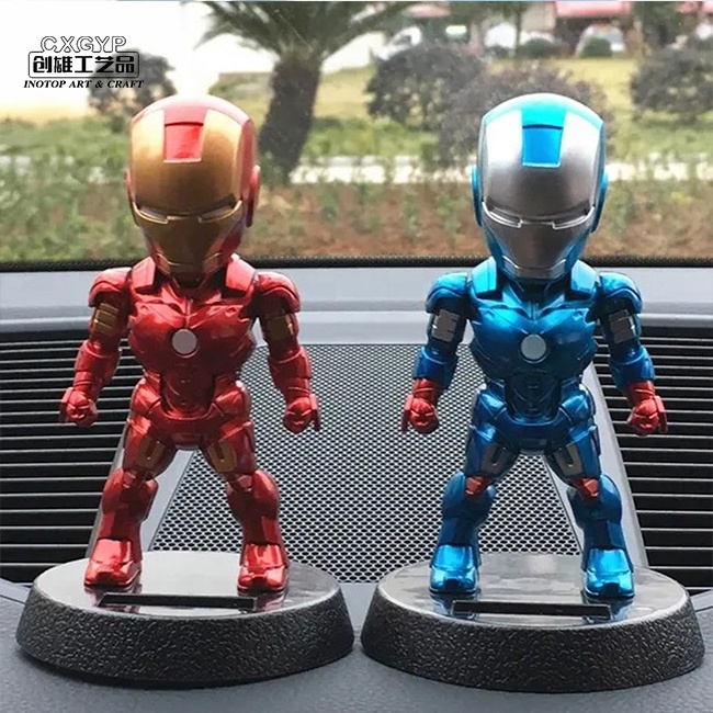 Custom OEM head shaking nodding anime action figurines dolls for decoration gifts tourist souvenir vehicle  accessories ornament