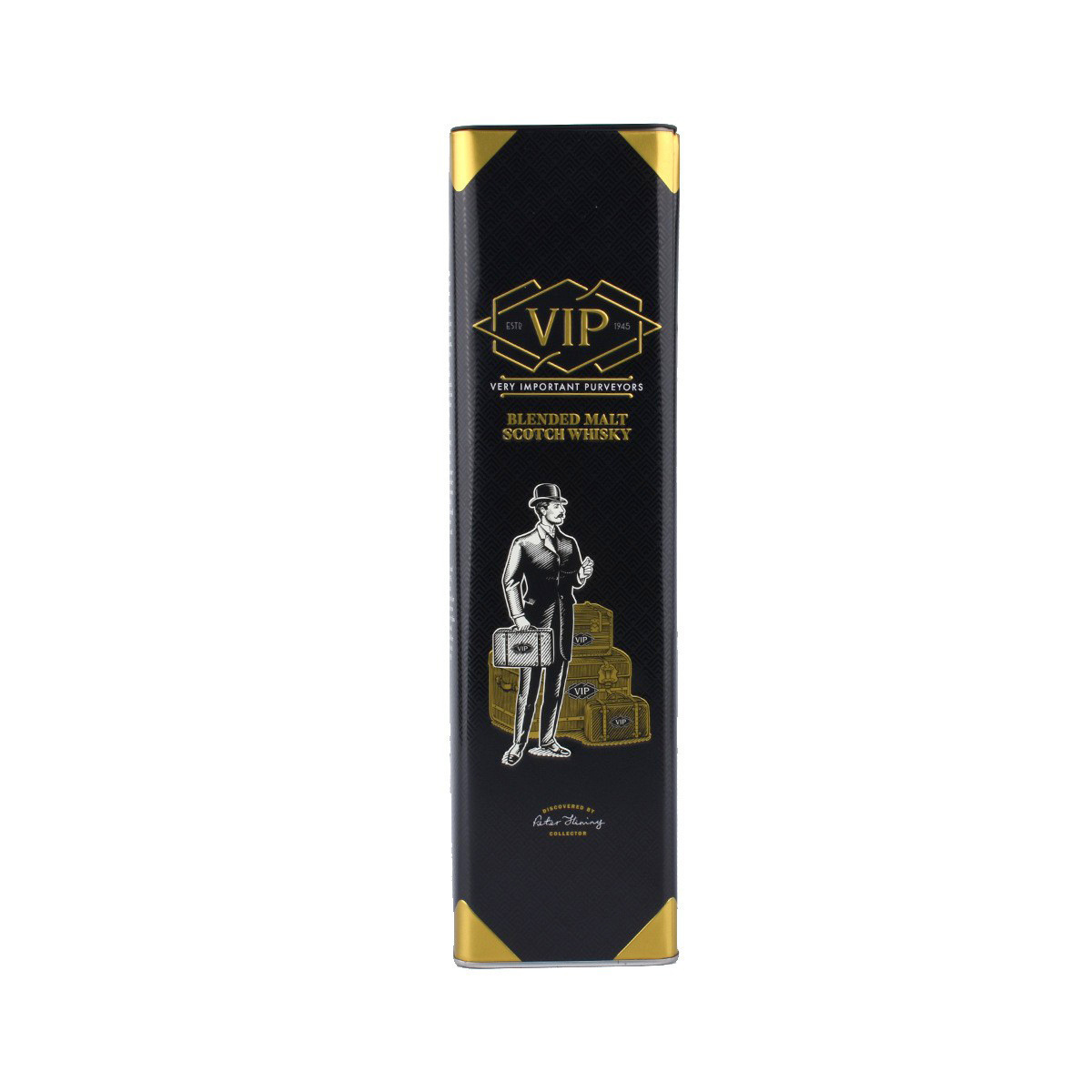 Tin packaging OEM factory high quality tin packaging for wine vodka whiskey bottle