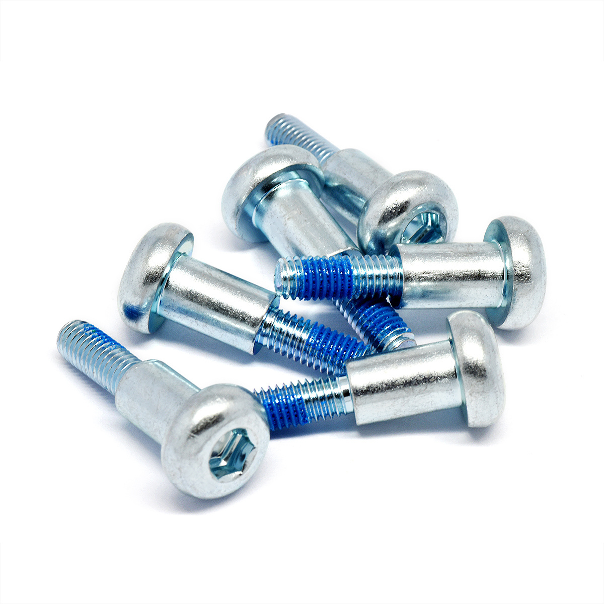 High Quality 304 316 Stainless Steel Hexagon Cap Socket Screw M2 M4 M5 M6 M8 M12 4 40 M3 Hex Shoulder Screws