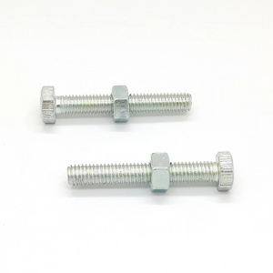 Lengthened stainless steel round head hexagon socket nut set bolt pan head screw