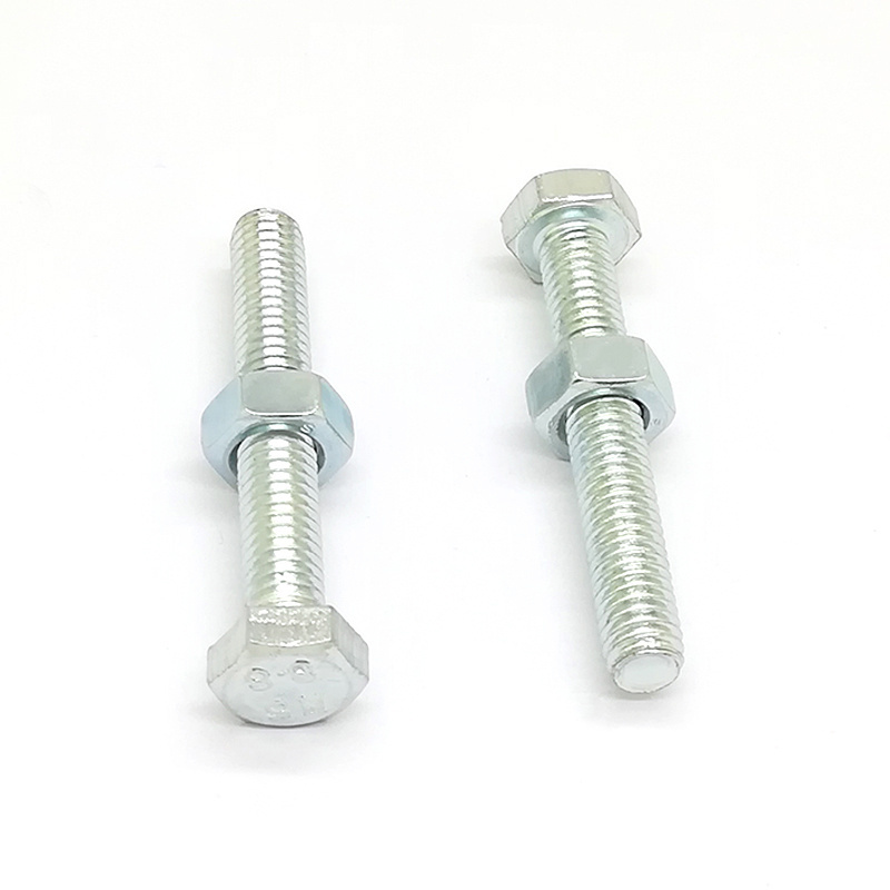 Lengthened stainless steel round head hexagon socket nut set bolt pan head screw