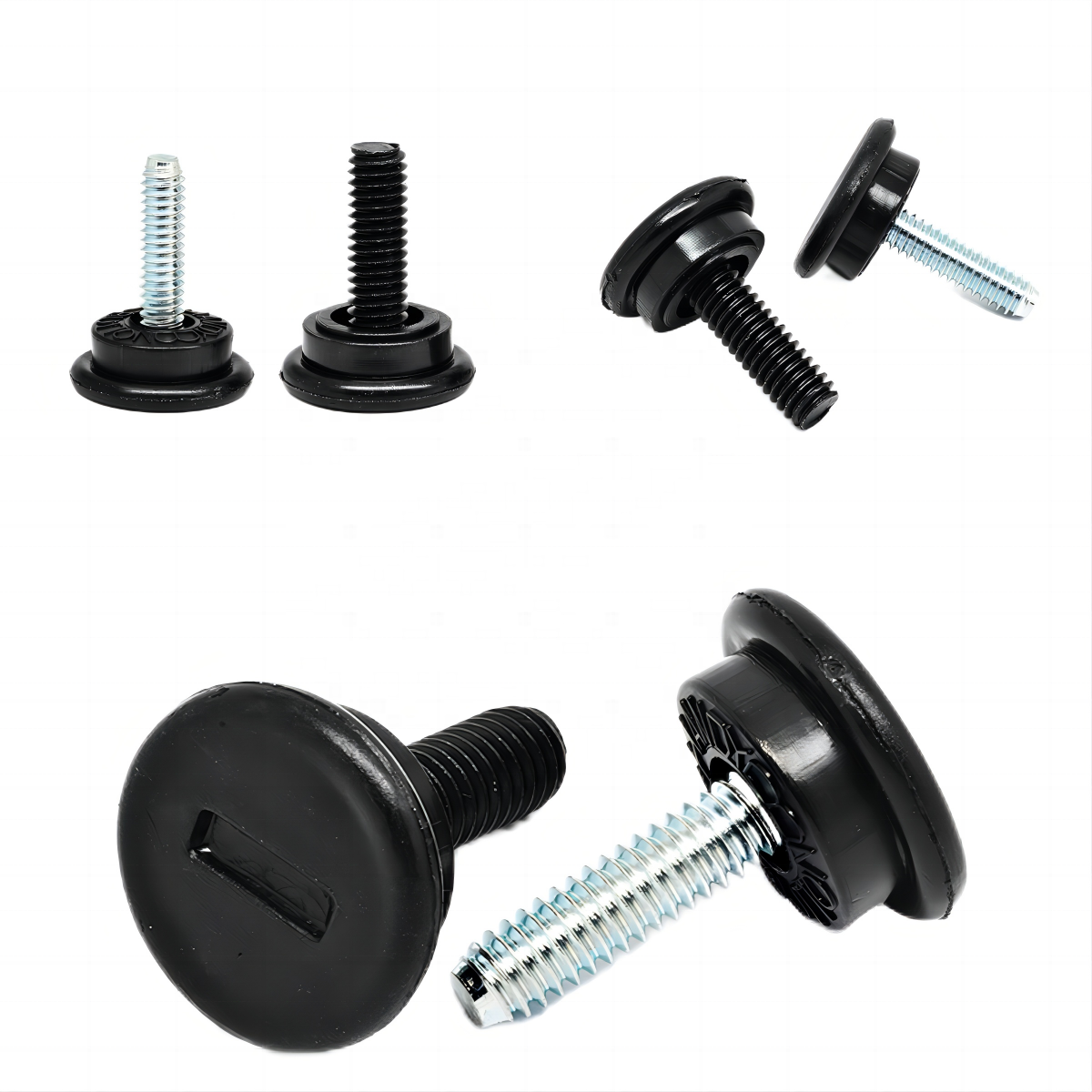 M4 M5 M6 M8 Knob Screw Stainless Steel Hand Tighten Plastic Handle Thumbm Grub Screw Adjustable Handle Screw Knob