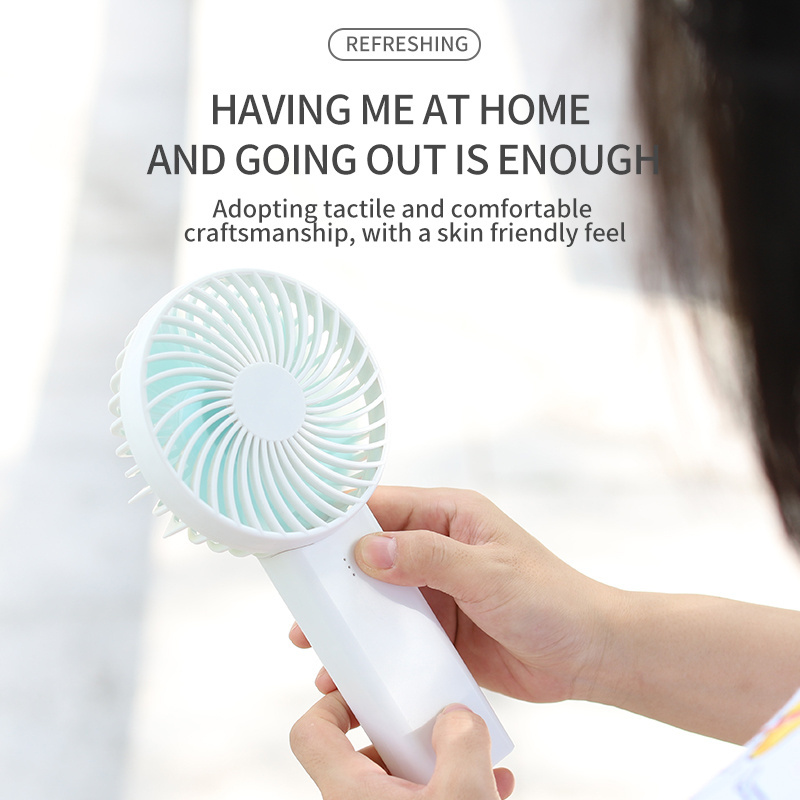 Customizable Portable USB Handheld Mini Fan Designed Rechargeable Suitable for Home and Hotel Use