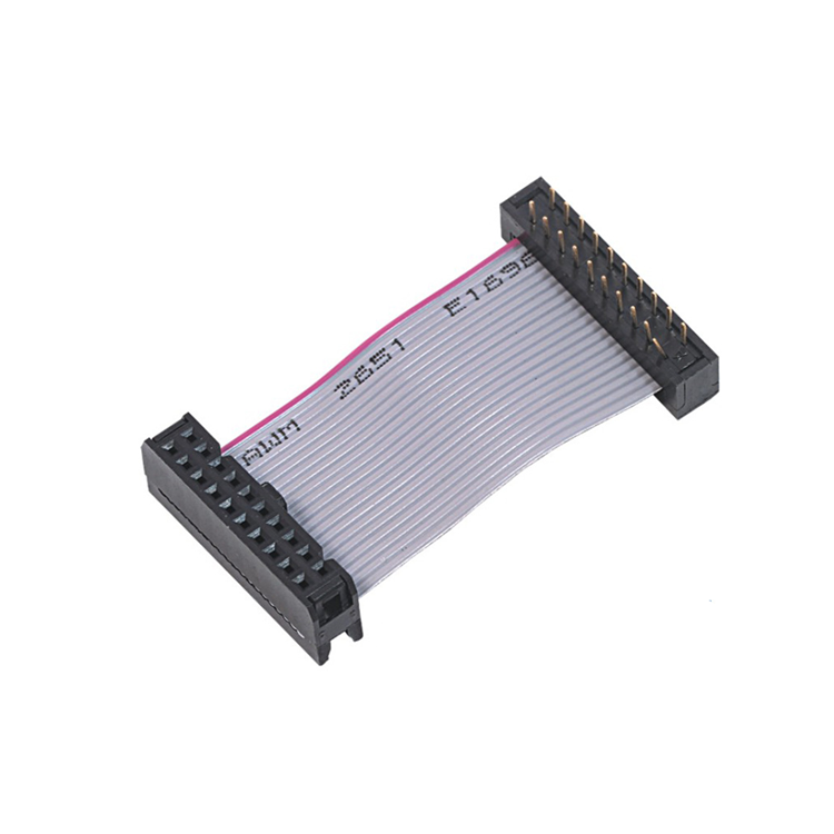 1.27mm 2.0mm single row double row idc connector 2.54mm female to female copper flat ribbon cable for led display module