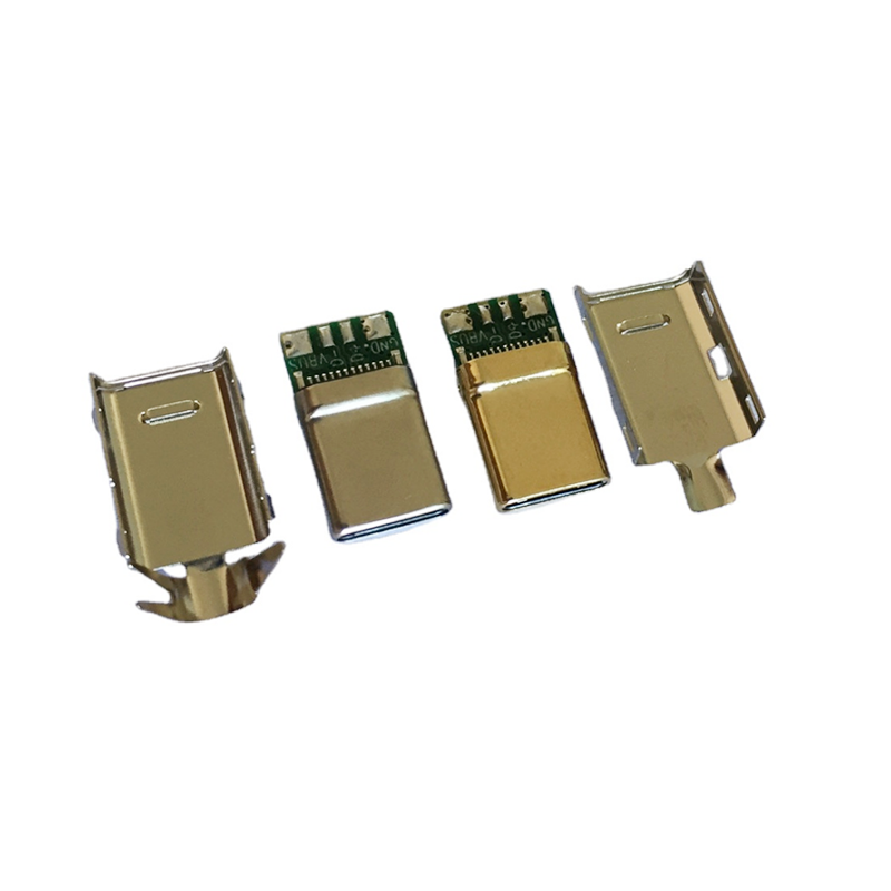 usb c type connector with pcb board