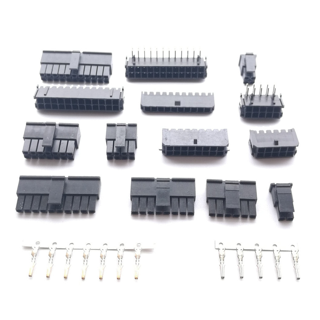 molex 43640-0901 female male pbt gf10 electronics terminal connectors 9pin