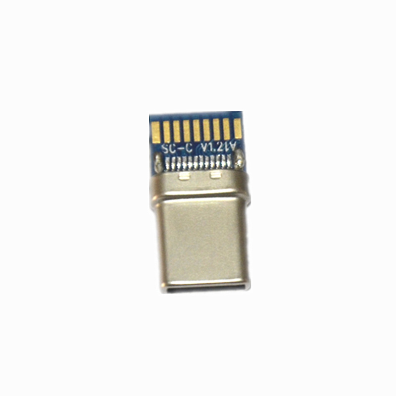 usb c type connector with pcb board