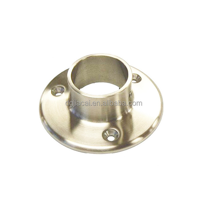 CNC machining Stainless steel wall mount flanges