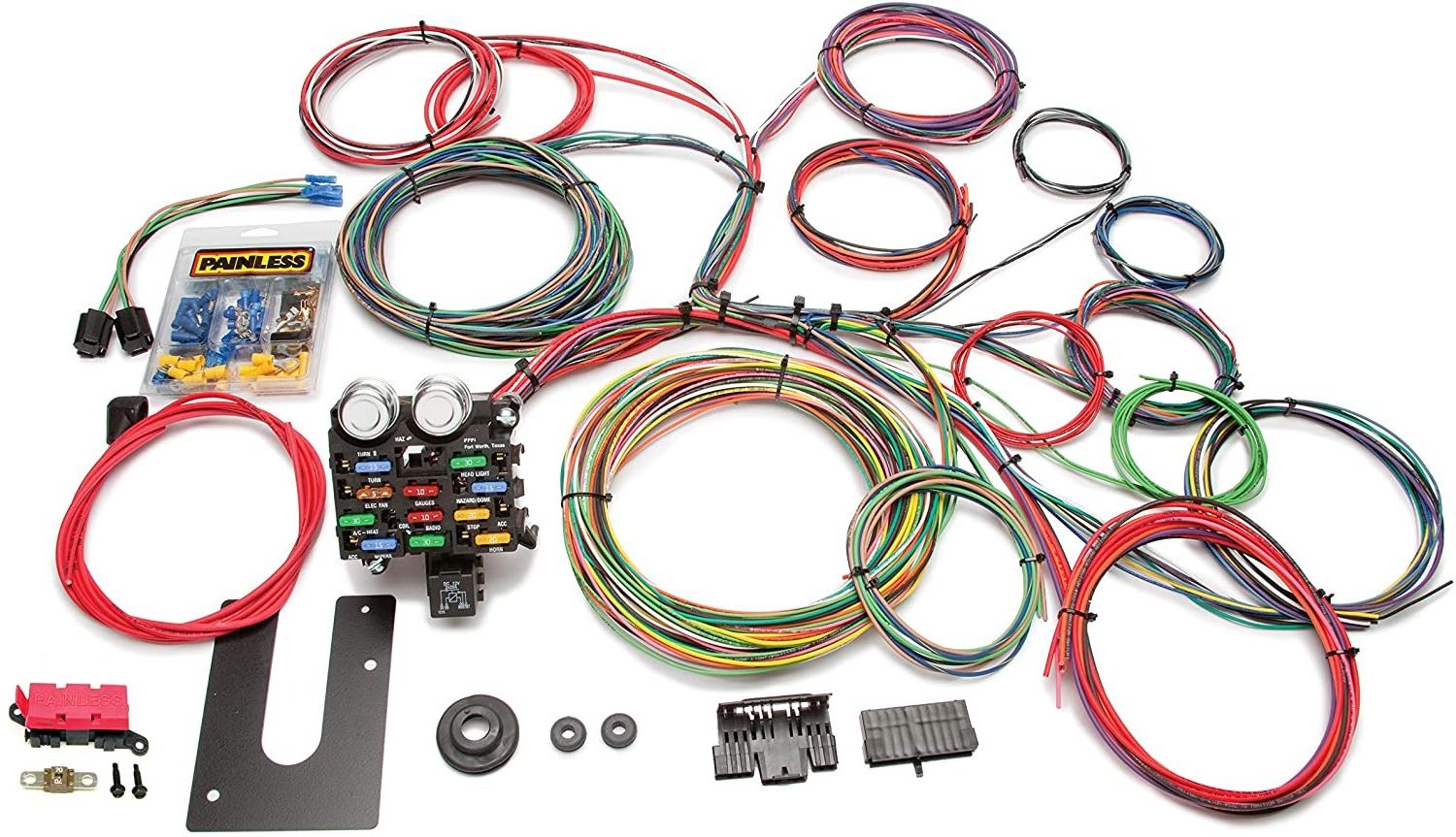 10 12 20 circuit fuse box universal custom wire harness automotive wire harness with 12 V relay for car or truck