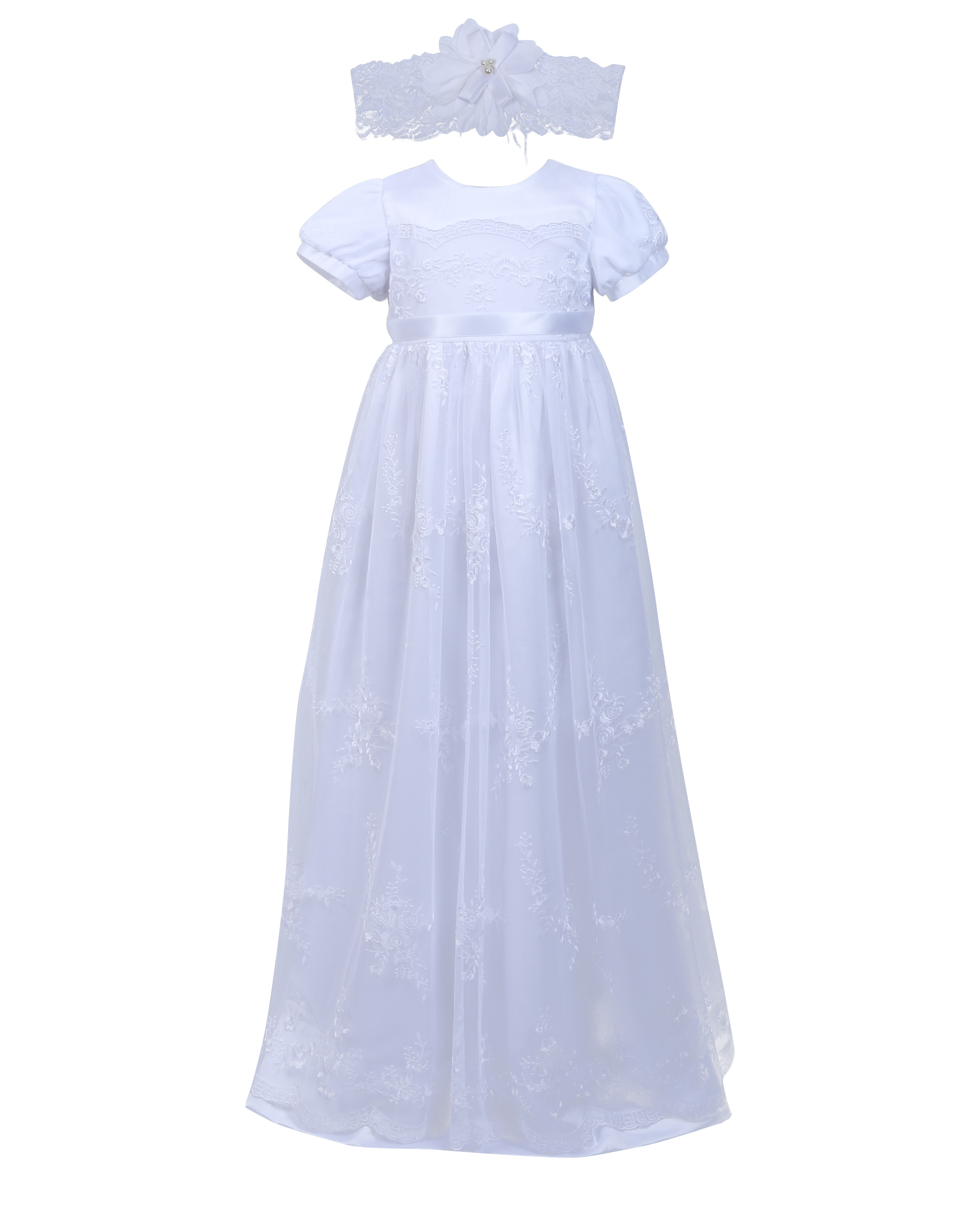 Nimble New Fashion Girls Christening Gowns Embroidered Baby Christening Gowns For Girls High Quality Baptism Dress