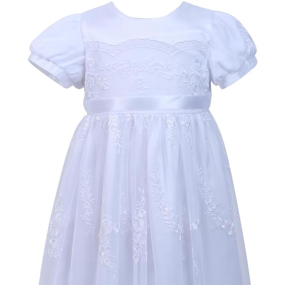 Nimble New Fashion Girls Christening Gowns Embroidered Baby Christening Gowns For Girls High Quality Baptism Dress